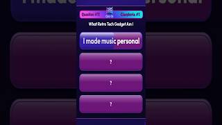 Guess The Retro Tech Gadgets 📻 From Clues 🤔 Let's Play Cluephoria! #11 #quiz #viral #trivia