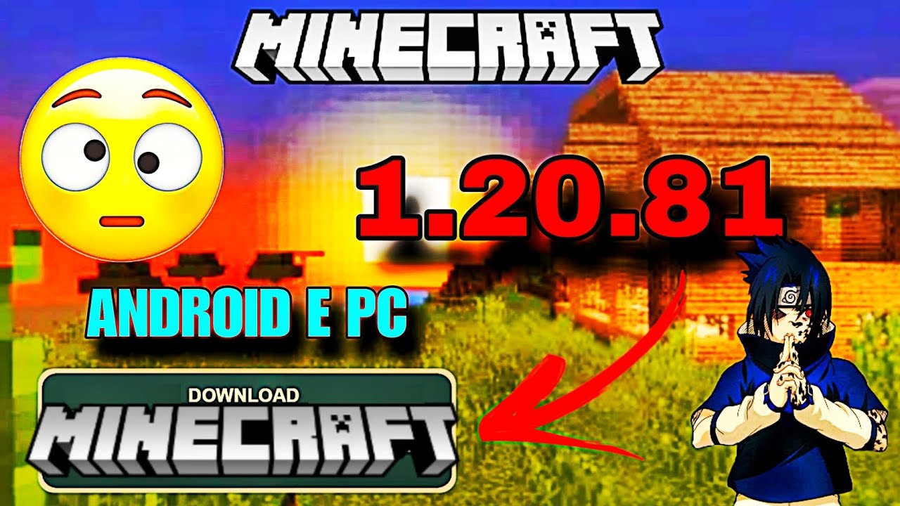 MINECRAFT VERSÃO 1.20.81! ATUALIZADO A MELHOR VERSÃO DE TODAS! - YouTube