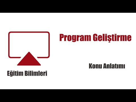 17) Eğitim Bilimleri - Program Geliştirme - Hedef Belirleme Süreci, Yatay ve Dikey Hedefler