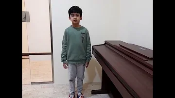 Trinity Vocal Initial - Three Little Birds - by 7 year old student at Sandy Tunes Music Institute.