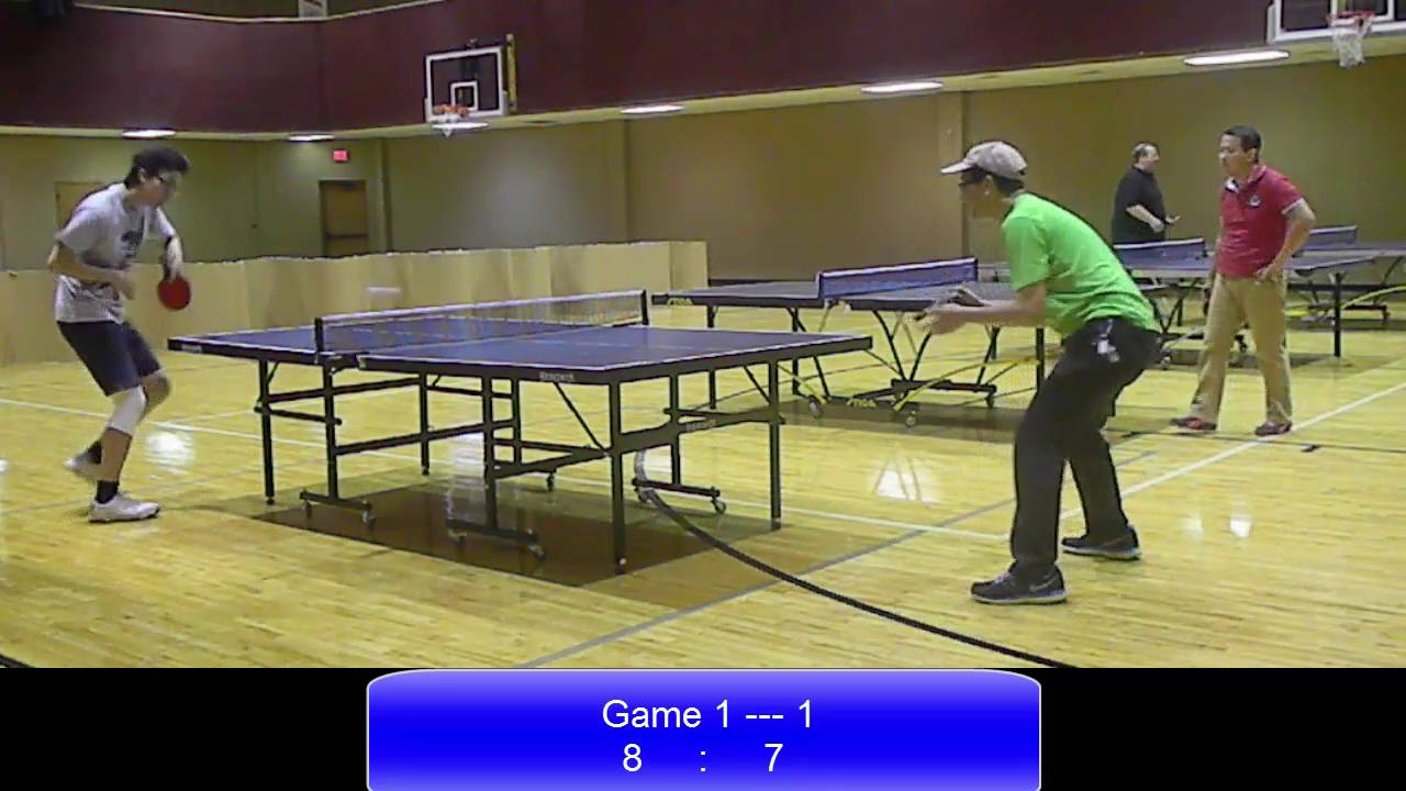 [TT Match] Tenergy Attack, LP Receive spinny serves (example)