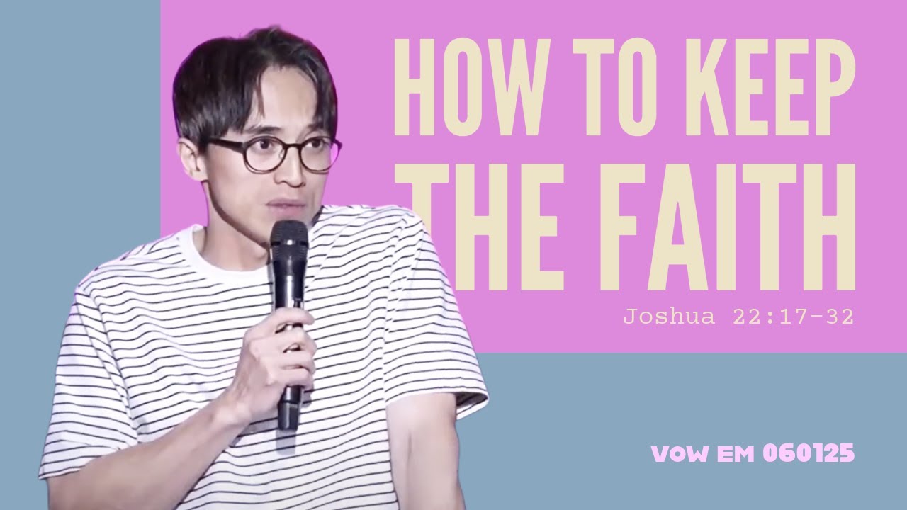 How to keep the faith