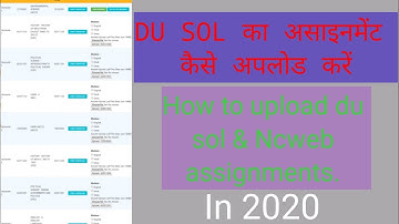 How to upload du sol assignments || Sol du ka assignments kaise upload kare|| By Gk Singh Cyber Cafe