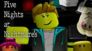 Five Nights at Nightmare's Mobile | Nights 4,5,6 Completed!!! screenshot 4