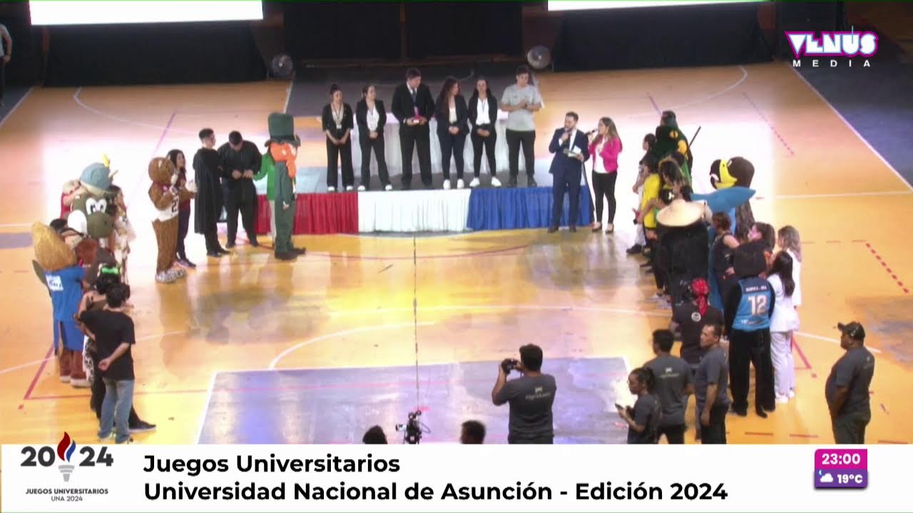 Inauguración Juegos Universitarios - UNA