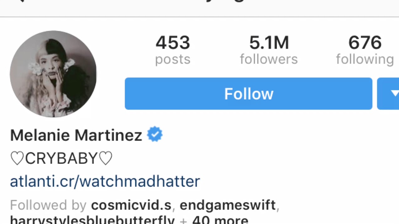 How Many Instagram Followers Does Melanie Martinez Have