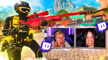 Killing Twitch Streamers in COD Search and Destroy (Both POVs)