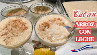 Arroz con leche | Cuban rice pudding   #recetacubana