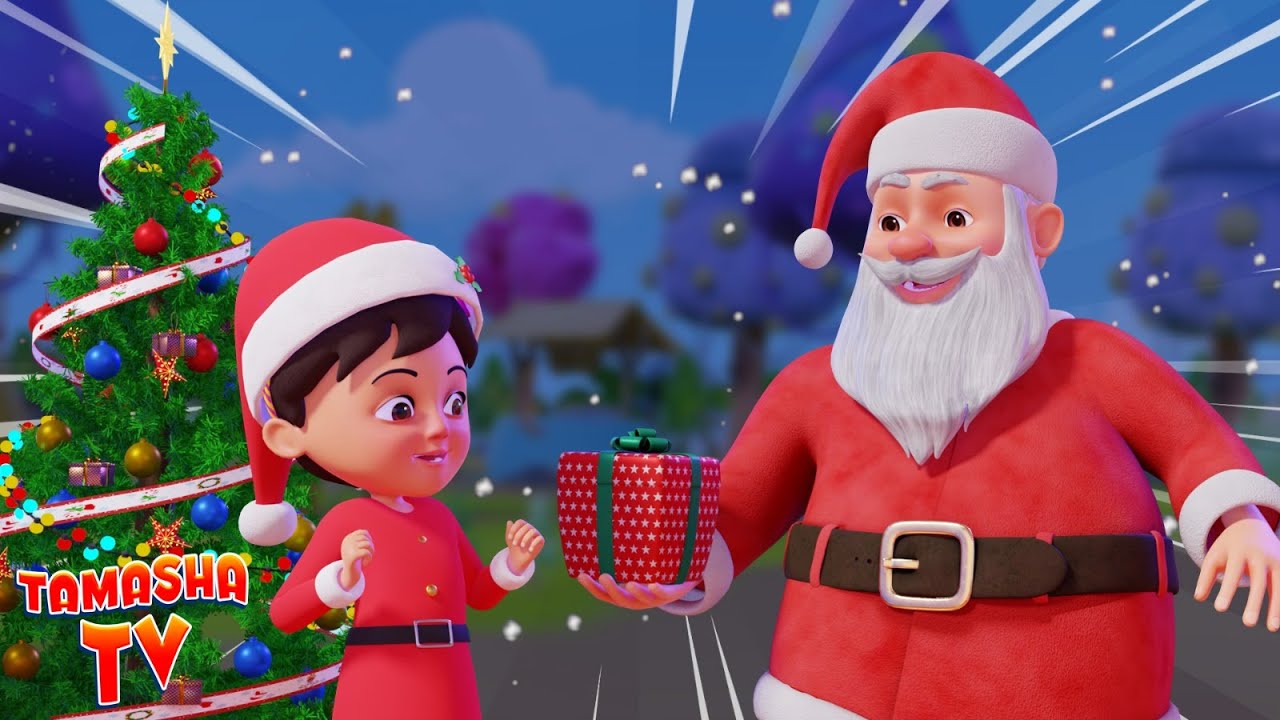 Christmas Aaya Song, क्रिसमस आया, Jingle Bell Rhymes and Kids Videos by