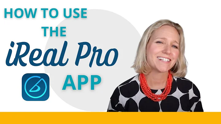 How to use the iReal Pro App easy tutorial