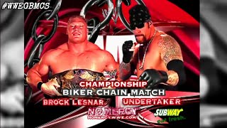 WWE No Mercy 2003 - Official And Full Match Card HD