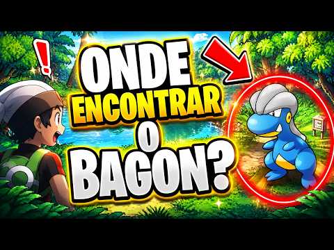 O Esconderijo SECRETO do BAGON no Pokémon Emerald!