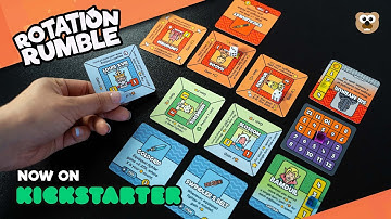 Rotation Rumble - The Micro Battle Card Game with a Twist - Kickstarter Trailer