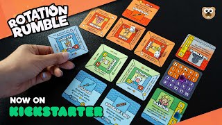 Rotation Rumble - The Micro Battle Card Game with a Twist - Kickstarter Trailer