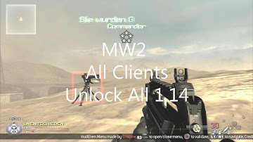 [MW2/PS3] All Clients Unlock All 1.14 + RTM