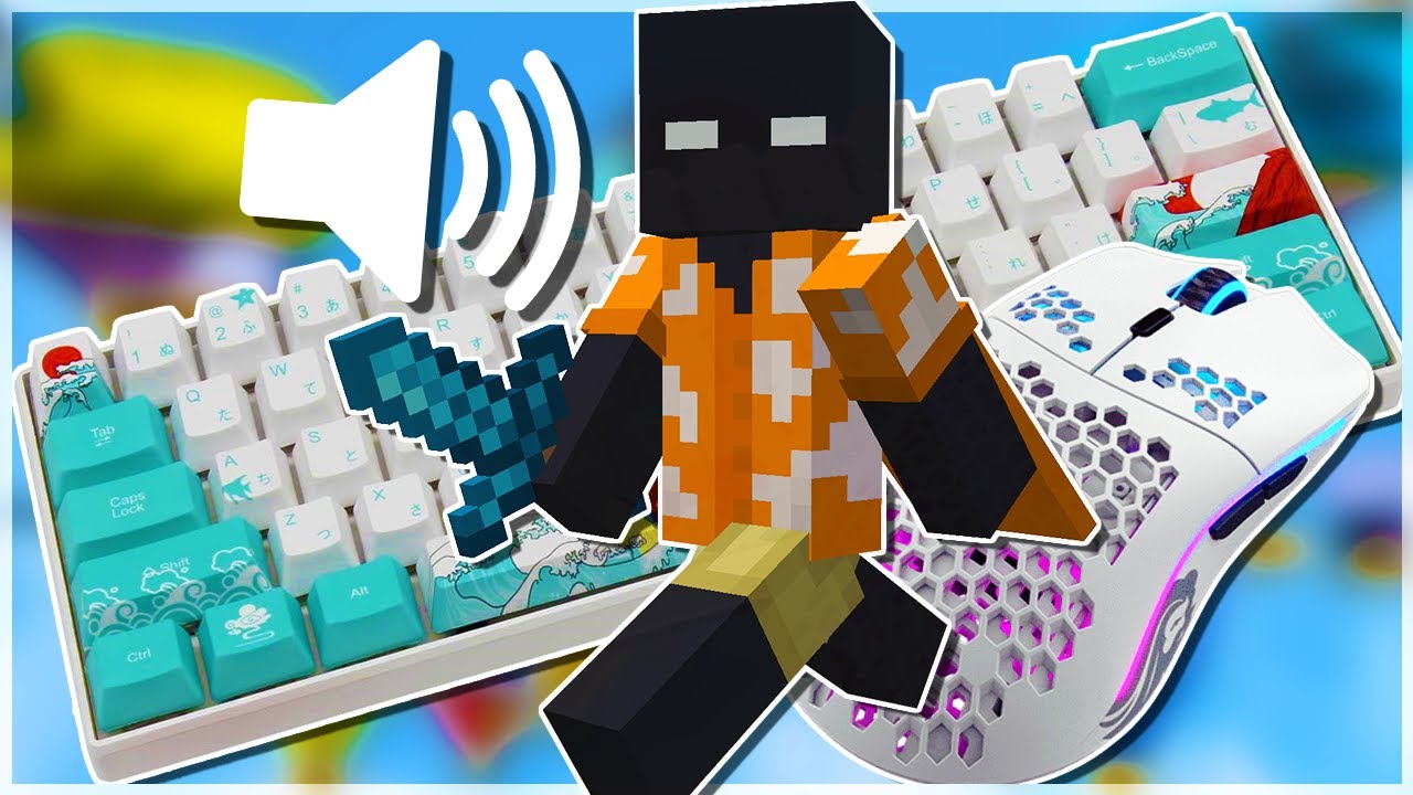 [240 FPS] Satisfying Keyboard & Mouse Sounds [Ranked Bedwars Duels] ASMR