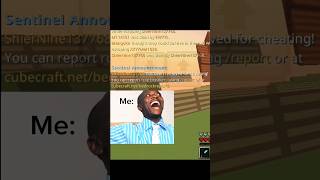 He got banned in front of me... #cubecraft #minecraft #mincraftpvp #gaming #funny #memes #skywars