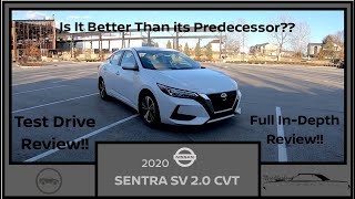 2020 Nissan Sentra SV|Walk Around Video|In Depth Review|Test Drive screenshot 5