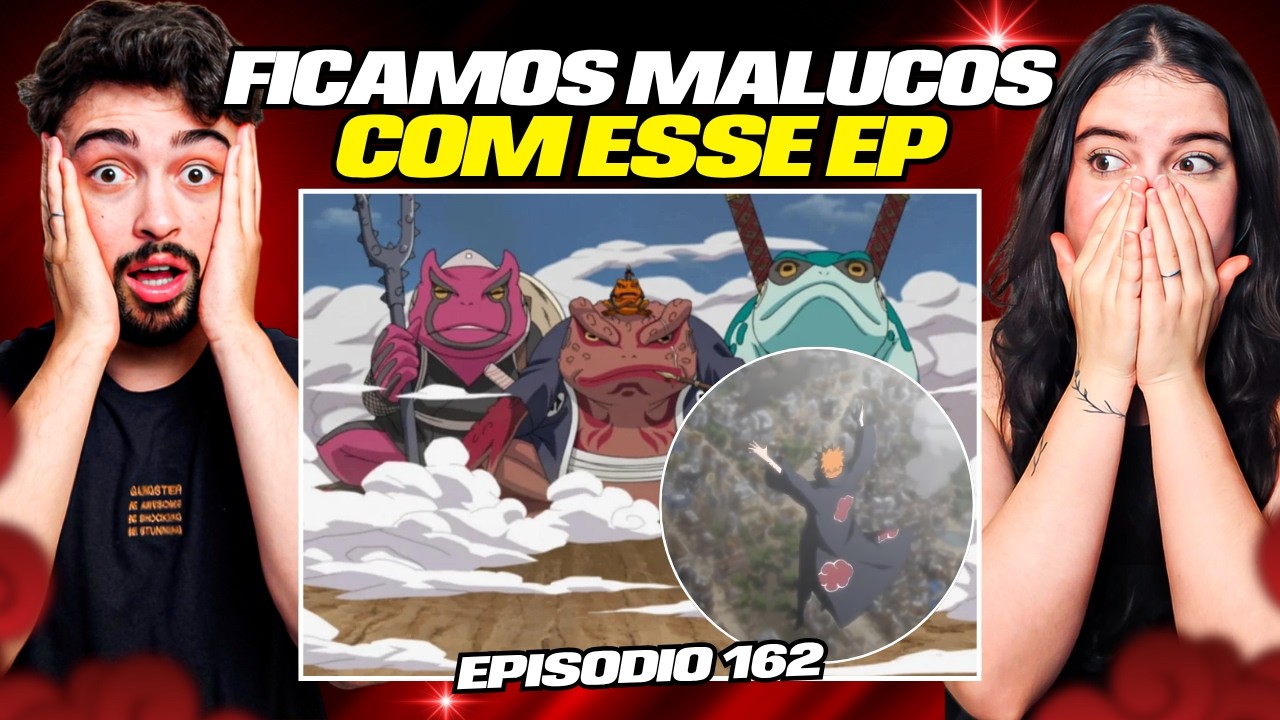 Shinra Tensei! Pain Varreu a Vila da Folha! Naruto Shippuden Ep 162 React