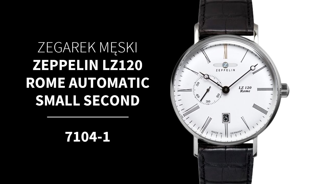 Zegarek Zeppelin LZ120 Rome 7104-1 | Zegarownia.pl - YouTube