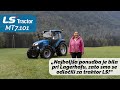 Močan LS Traktor MT7.101 za zimska opravila na Gorenjskem ❄️