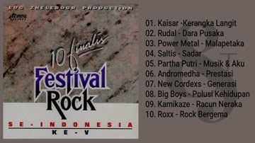 10 Finalis Festival Rock Se-Indonesia V (Full Album & HQ Audio)