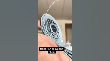 Using PLA to support PETG 3DPrints