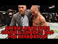 ARTEM LOBOV SUES CONOR FOR DEFAMATION!?!?