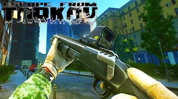 Escape From Tarkov - M90A1 Shotgun full Weapon Animations Showcase