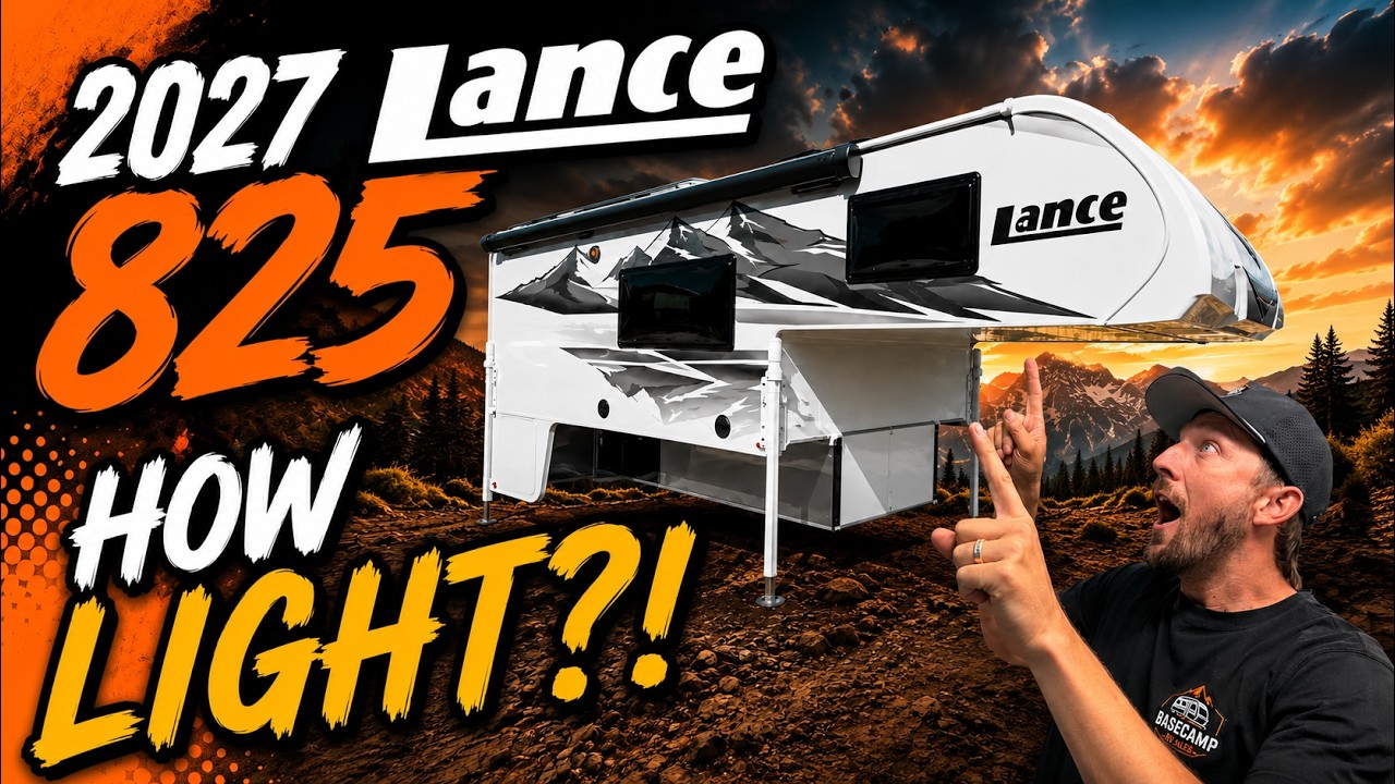 NEW 2027 Lance 825 - LIGHTER Than You Think! - YouTube