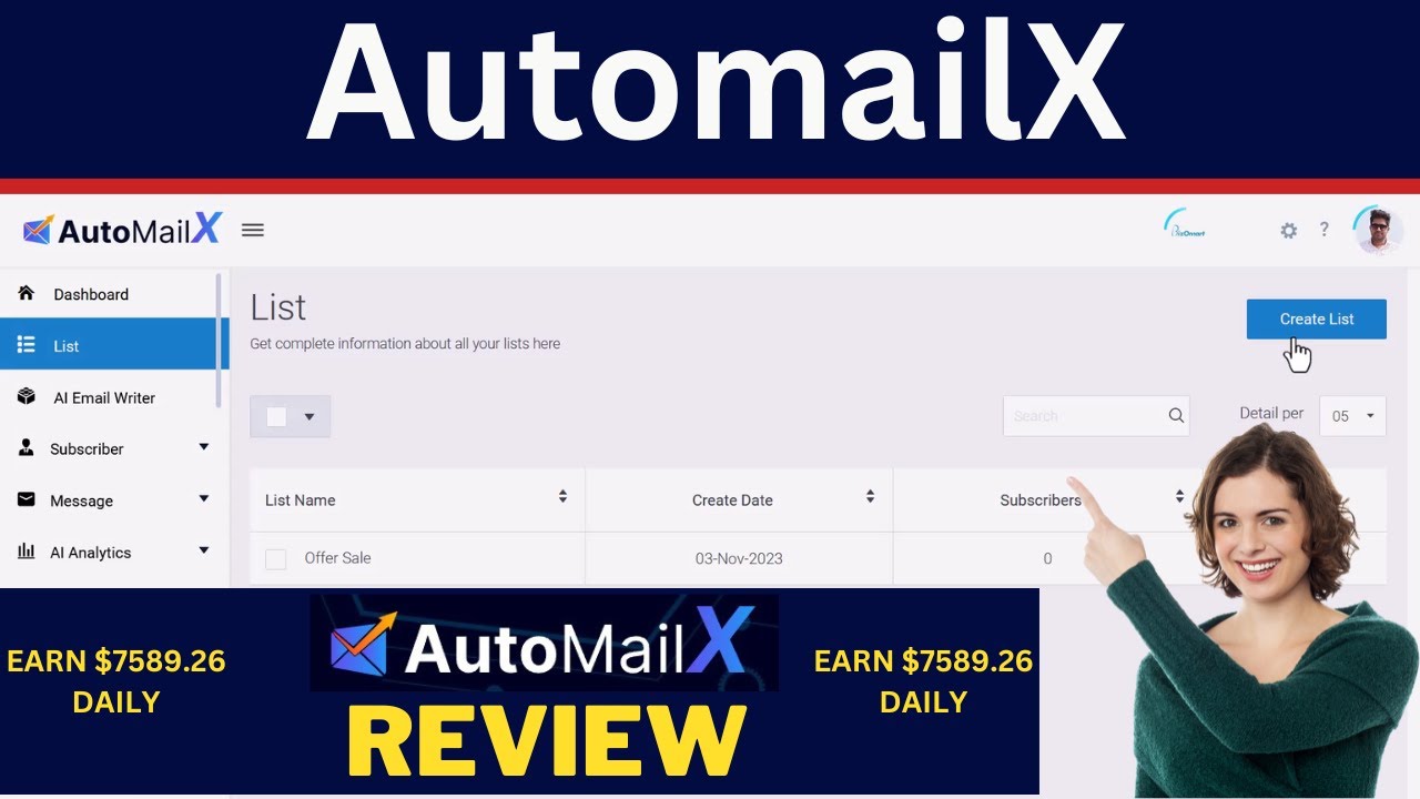 AutoMailX Review  — The Ultimate AI Powered Email | Honest Review + Huge  Bonuses!!!