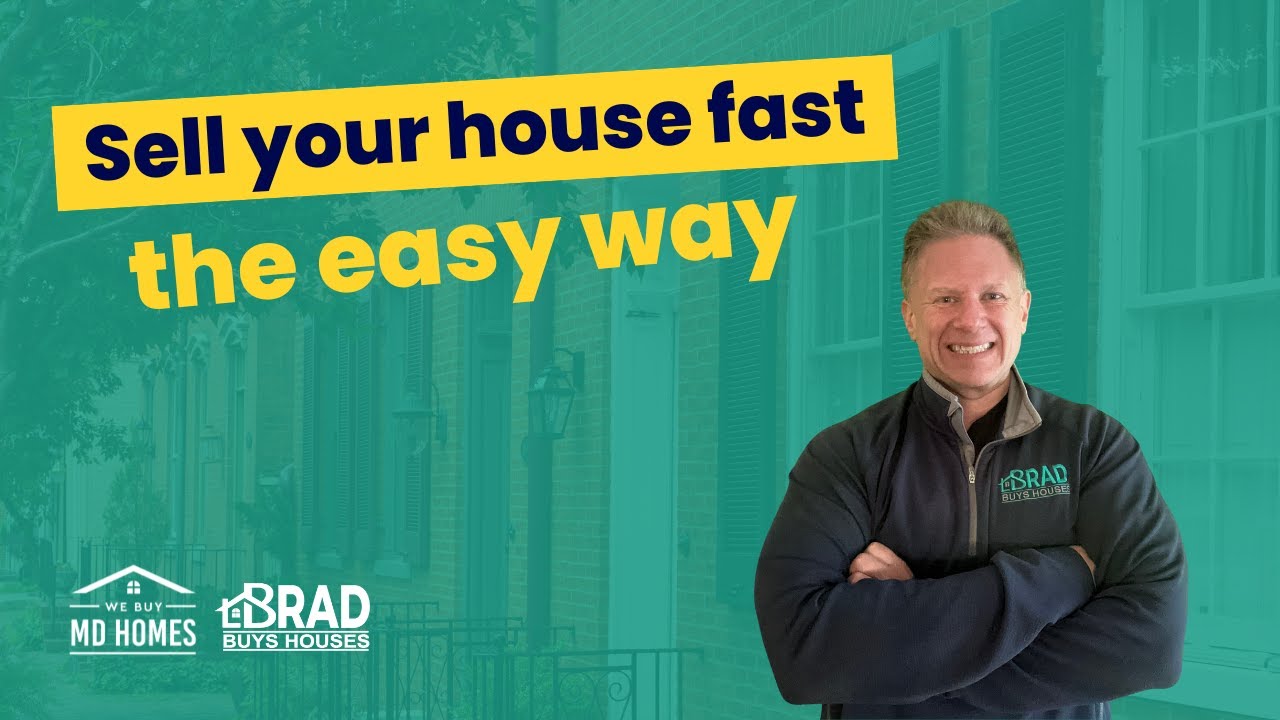 Need to Sell Your House Fast in Maryland
