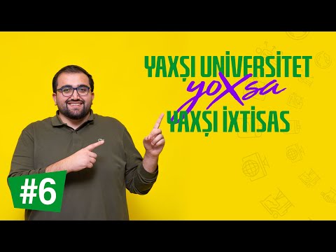Video: Yaxşı universitet prezidentini nə edir?