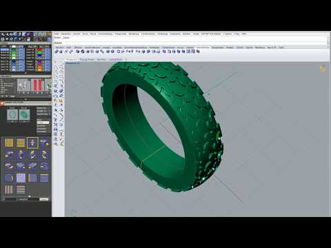 Matrix: Ring Muster verteilen mit Smart Pattern