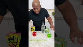 Sour Patch Watermelon Jello Shots