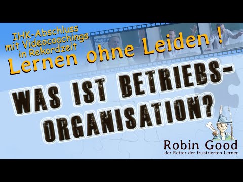  Update  Was ist Betriebsorganisation? | Prüfungsfrage