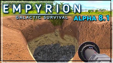 ★ Mining for resources - pt 2 - Empyrion Galactic Survival alpha 8.1 gameplay - Empyrion alpha 8.1