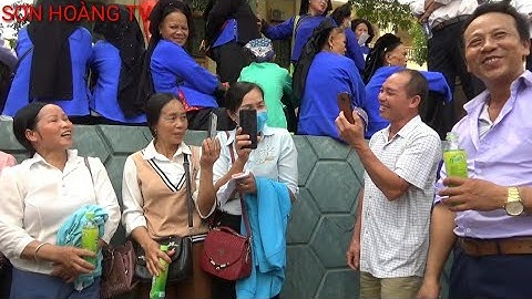 hò đối đáp vui - hò giao duyên hội 18/02 âm lịch ở công viên chũ lục ngạn