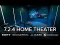Contemporary 724 home theater tour  sony bowers  wilkins anthem jl audio  kaleidescape