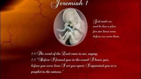 Jeremiah 1 (with text - press on more info.)