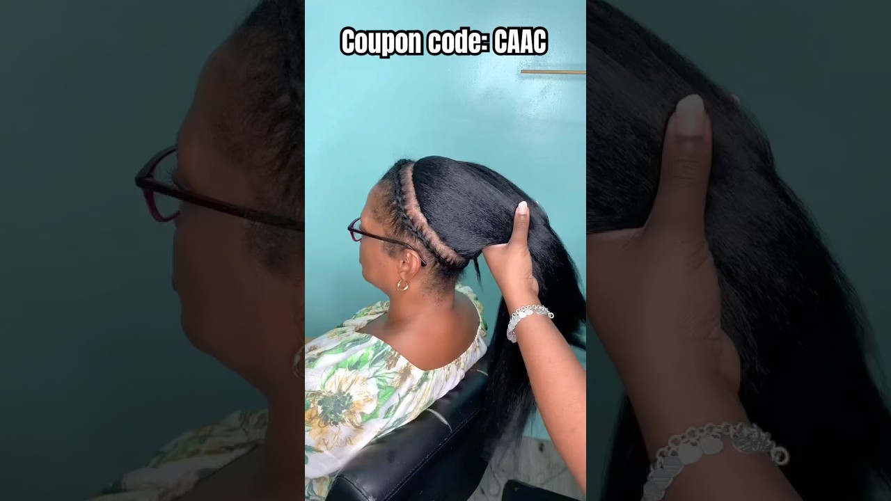 Crochet Vixen w/ Leave Out😯Seamless Bundles Install | Blow Out Relaxed Hair Tutorial Ft.