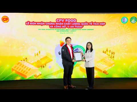 CPV FOOD receives integrated international quality certification | DNNRTV