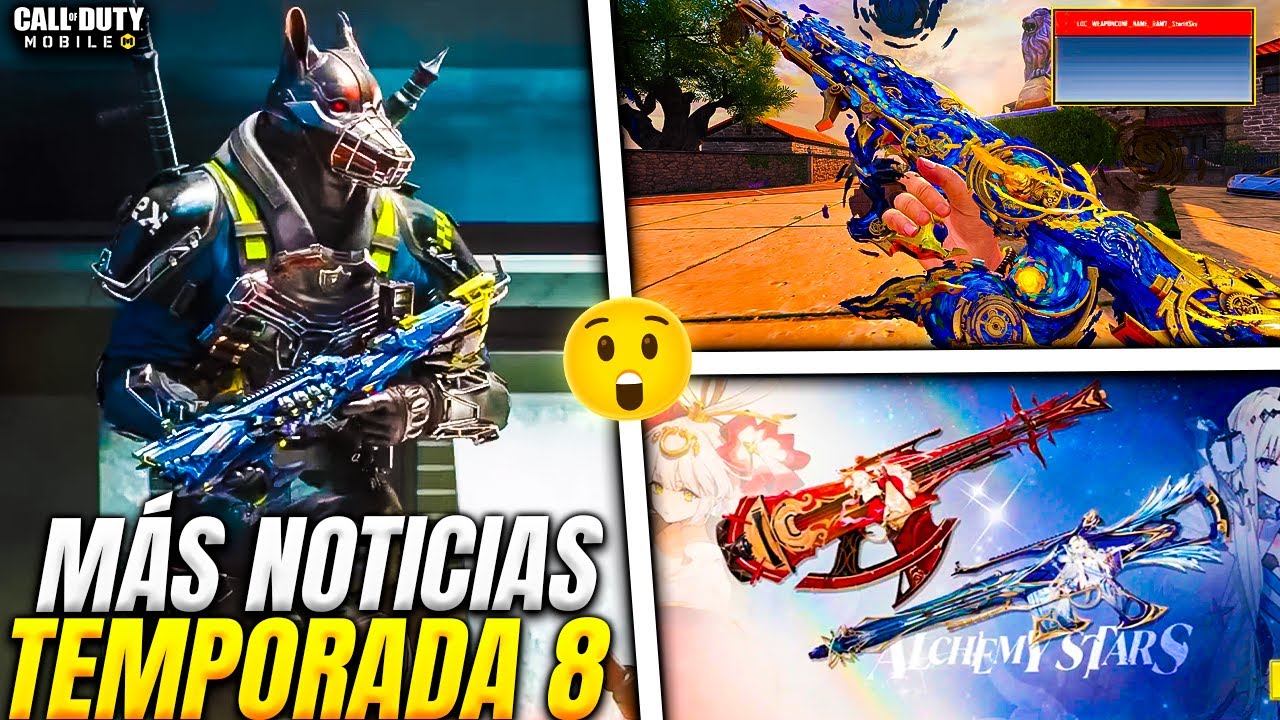VISTAZO RAM 7 MITICA + PERSONAJES TEMPORADA 8 + ALCHEMY STARS REGRESA a COD MOBILE | Lobo Jz