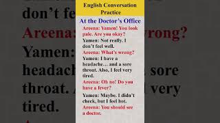 English Conversation Practice For Beginners | At The Doctor's office