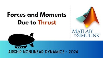 11. Airship Thrust Forces and Moments || Airship Nonlinear Dynamic Stability Analysis - 2024