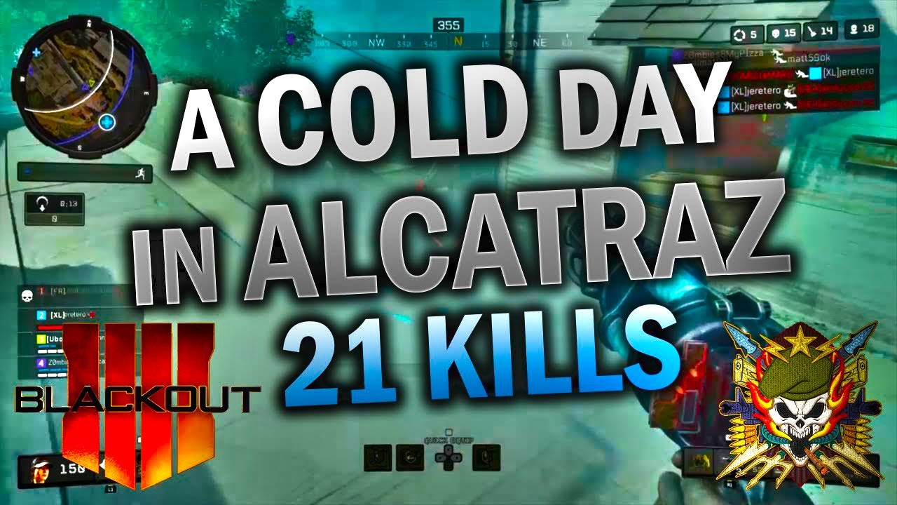 21 KILLS, a COLD day in Alcatraz {Alcatraz Blackout}