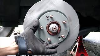 2012 Kia Soul Front Brake Pads and Rotor Replacement