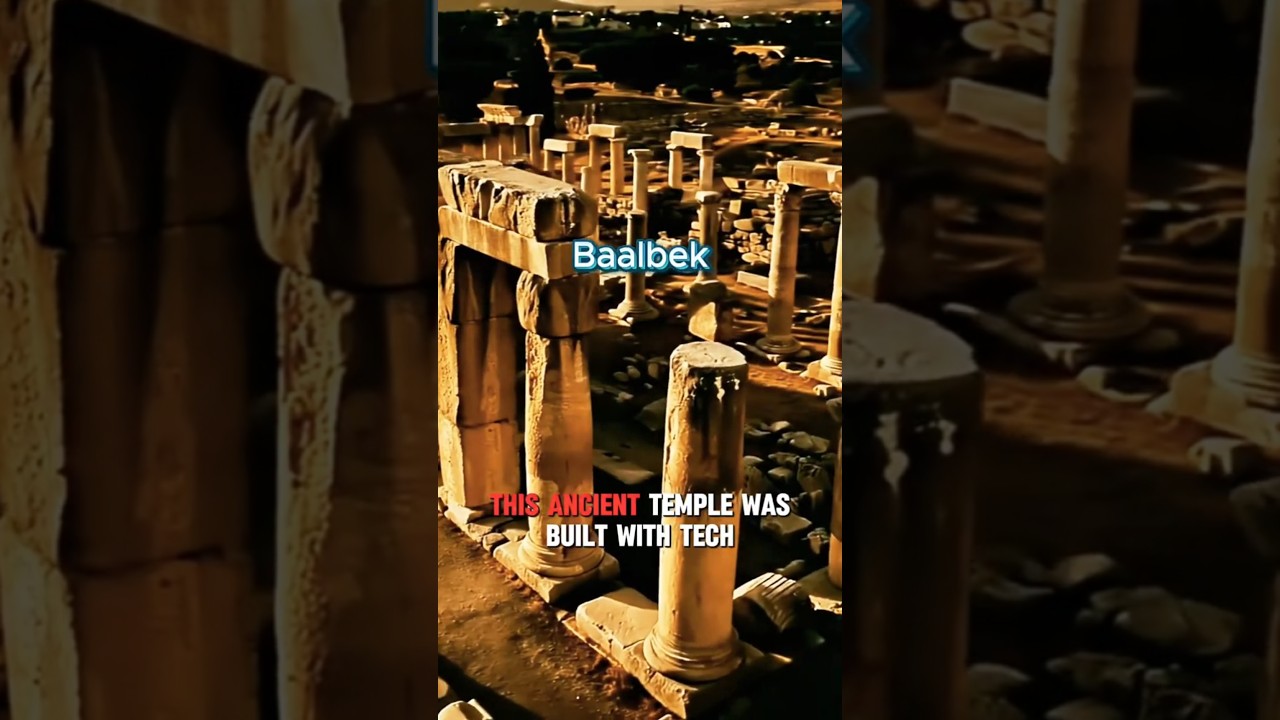 Ancient Tech We STILL Can’t Explain: Baalbek’s 1,200-Ton Mystery Stones 🌀📍 