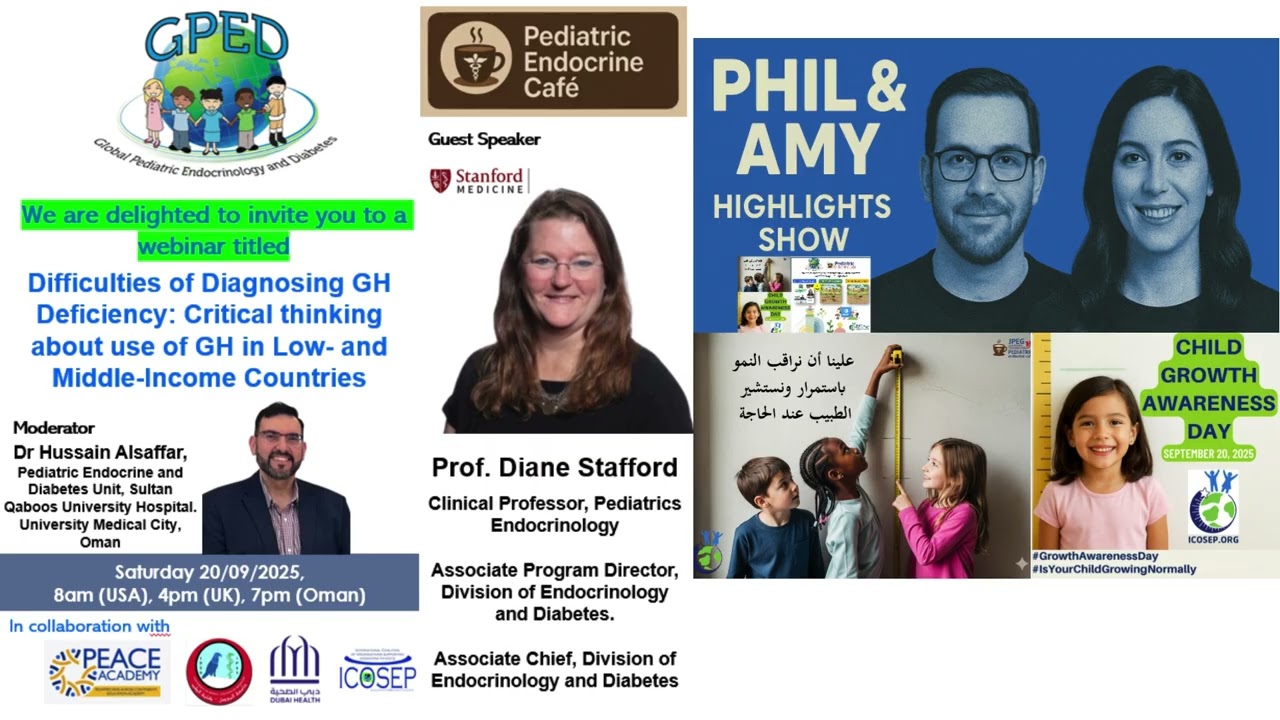Webinar Highlight Difficulties of Diagnosing GH Deficiency: Use of GH in Low&Middle-Income Countries