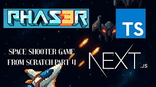 Build a 2D Space Shooter Web Game with Next.js & Phaser.js – Boom Effect & Game Over Scene [Part 4]